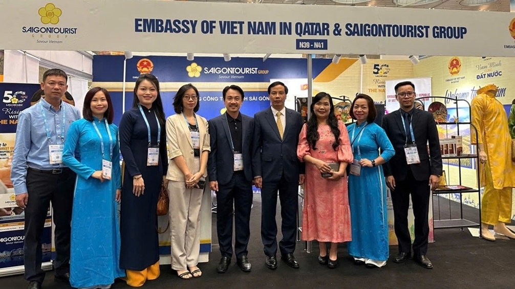 Lan tỏa hình ảnh Việt Nam thân thiện, an toàn, giàu bản sắc tại Hội chợ du lịch quốc tế Qatar Travel Mart 2025