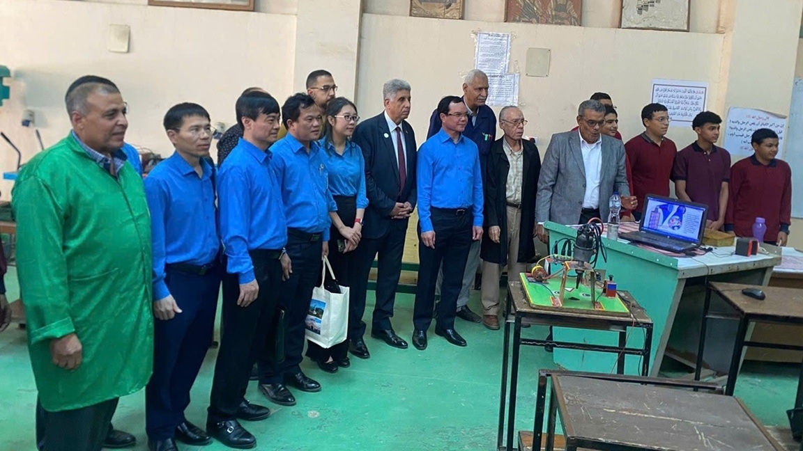 Hợp tác công đoàn góp phần củng cố hiểu biết và tình đoàn kết Việt Nam-Ai Cập