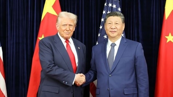 Mỹ - Trung Quốc 'bắt tay' nghỉ giữa hiệp