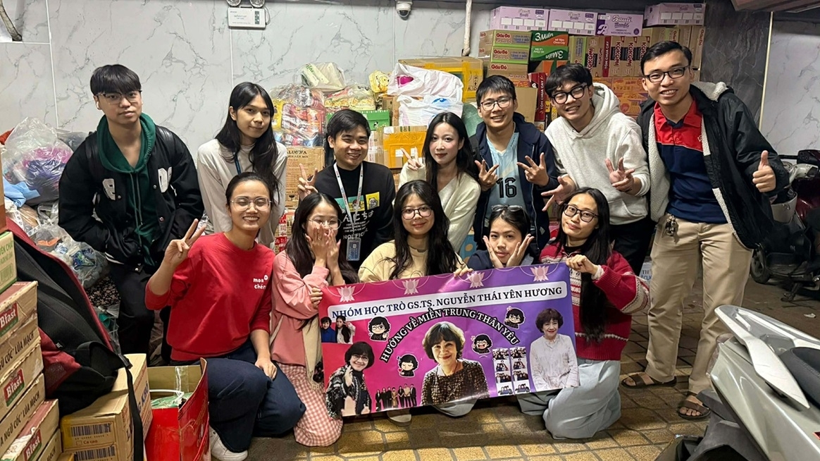 Những ý tưởng lan tỏa yêu thương của sinh viên Học viện Ngoại giao 'thời vượt lũ'