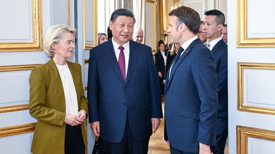 Giữa lúc quan hệ của châu Âu và Bắc Kinh đứng trước bước ngoặt, Tổng thống Pháp thăm cấp Nhà nước tới Trung Quốc