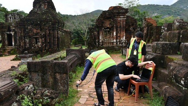 Khu đền tháp Mỹ Sơn được số hóa bằng công nghệ quét 3D để bảo tồn di sản bền vững