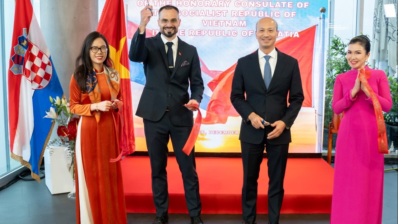 Khai trương văn phòng Lãnh sự danh dự Việt Nam tại Croatia
