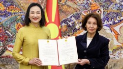 Đại sứ Nguyễn Thị Minh Nguyệt trình Thư ủy nhiệm tại Bắc Macedonia, thúc đẩy hợp tác song phương trên nhiều lĩnh vực