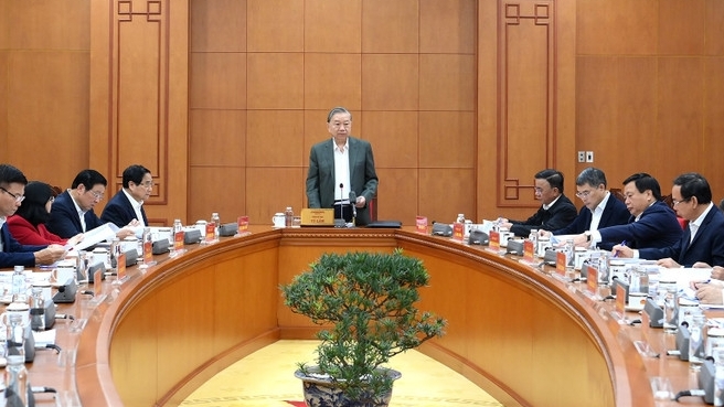 Tổng Bí thư Tô Lâm: Chuẩn bị tốt các điều kiện để tổ chức thành công Đại hội XIV của Đảng