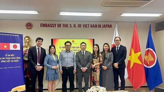 Vietnamese Community Book Station in Japan: An initiative to spread knowledge and connect overseas Vietnamese