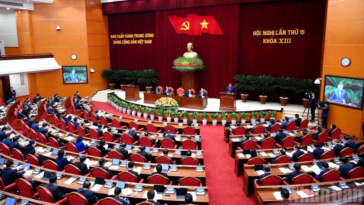 Khai mạc Hội nghị lần thứ 15 Ban Chấp hành Trung ương Đảng khóa XIII