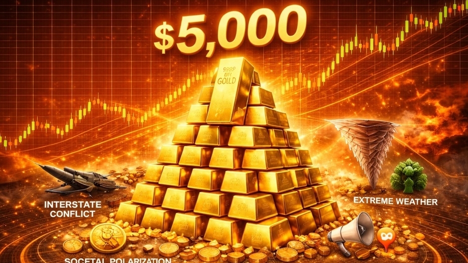 Giá vàng hôm nay 21/1/2026 khả năng cán mốc 5.000 USD rất cao, Mỹ phát động đợt tấn công kinh tế mới, rủi ro đang 'chi phối' toàn cầu