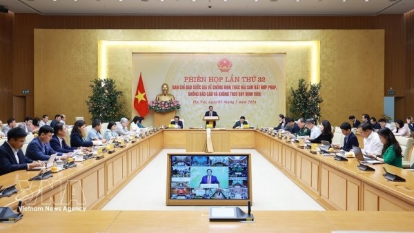 Prime Minister Pham Minh Chinh chairs 32nd meeting of national steering committee for anti-IUU fishing