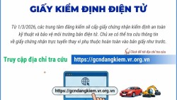 Hướng dẫn cách tra cứu giấy chứng nhận kiểm định điện tử