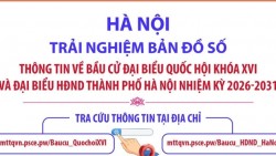 Hà Nội: Trải nghiệm bản đồ số thông tin về bầu cử đại biểu Quốc hội và HĐND