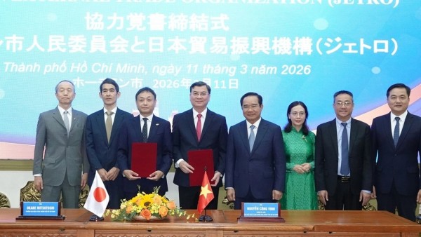 TP.HCM hợp tác JETRO thúc đẩy đầu tư công nghệ cao từ Nhật Bản