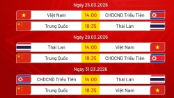 Lịch thi đấu của U23 Việt Nam tại giải giao hữu quốc tế CFA Team China - Tây An 2026