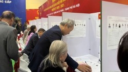 Gần 90% cử tri Hà Nội tham gia bỏ phiếu tính đến 15h ngày bầu cử