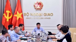 Ủy viên Trung ương Đảng, Thứ trưởng Nguyễn Mạnh Cường chủ trì Tọa đàm triển khai công tác nghiên cứu khoa học của Bộ Ngoại giao