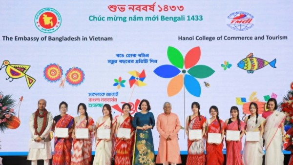 Immerse in the traditional Bangladeshi New Year celebration in Hanoi