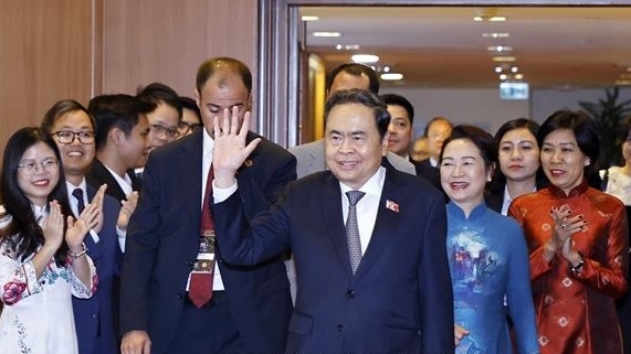 Chủ tịch Quốc hội Trần Thanh Mẫn gặp gỡ cộng đồng người Việt Nam tại Thổ Nhĩ Kỳ