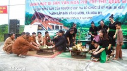 Nghệ An: Lễ đón tiếng sấm của người Ơ Đu được công nhận Di sản văn hóa phi vật thể quốc gia