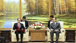 Đặc phái viên của Tổng Bí thư, Chủ tịch nước Tô Lâm hội kiến lãnh đạo Triều Tiên