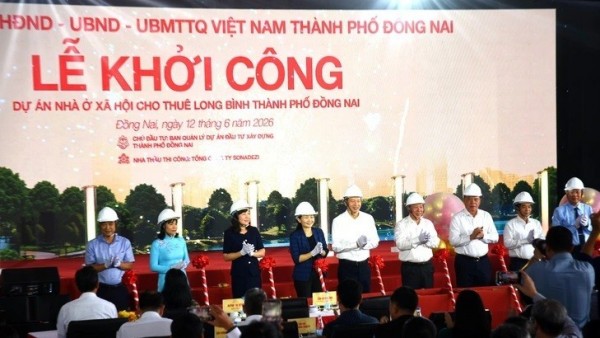 Đồng Nai khởi công 10.000 căn nhà ở xã hội cho thuê, hiện thực hóa chủ trương an sinh mới
