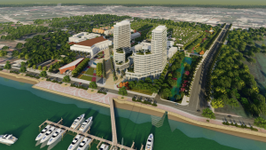 Phối cảnh Khu thương mại, dịch vụ, du lịch Mỹ Thuận