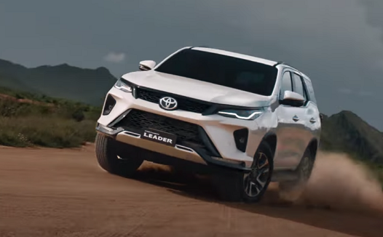 Toyota Fortuner 2023 ra mắt tại Thái Lan với 3 phiên bản mới