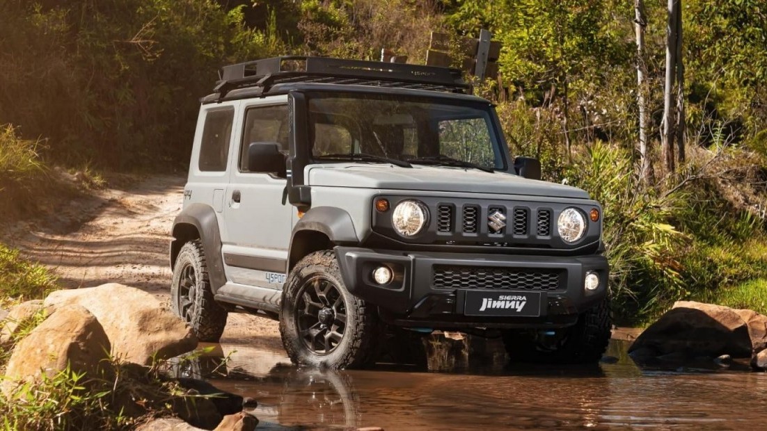 Cận cảnh Suzuki Jimny Sierra 4Sport bản giới hạn