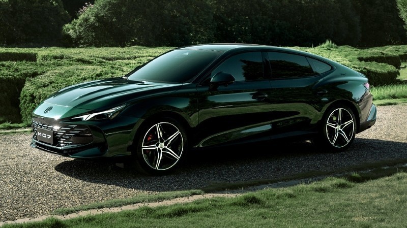 Cận cảnh chi tiết MG7 2023 kiểu dáng thể thao mới ra mắt