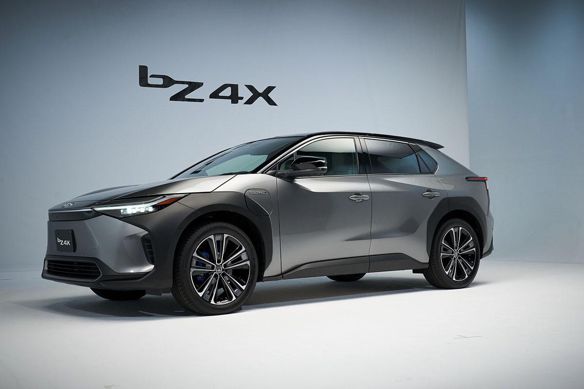 Toyota bZ4X vừa mới được ra mắt tại thị trường Thái Lan (Ảnh: Toyota)