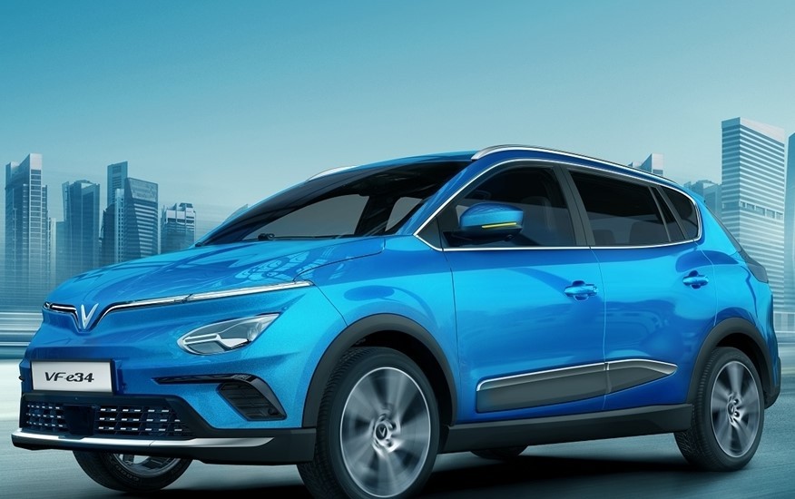 Ngày 15/10, VinFast chính thức ra mắt xe ô tô điện VF e34