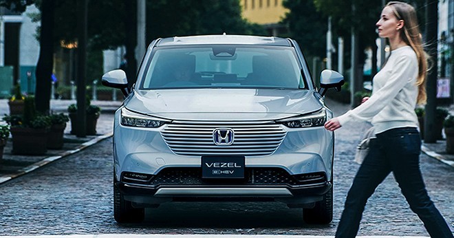 Cận cảnh Honda HR-V 2022 sắp ra mắt tại Thái Lan