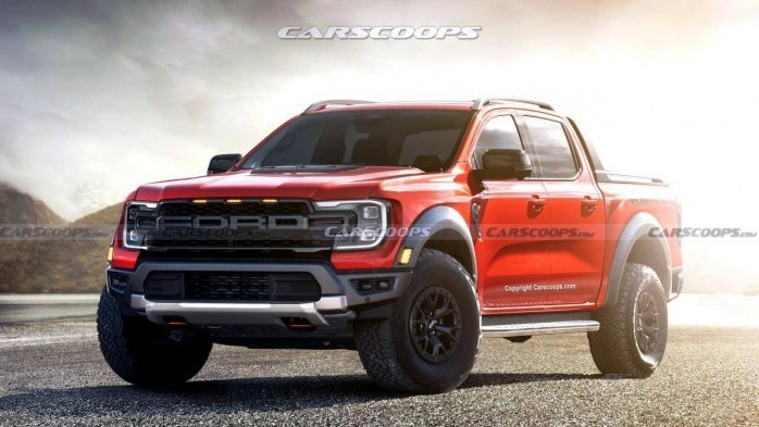 Ford Ranger Raptor 2022 mang phong cách Maverick