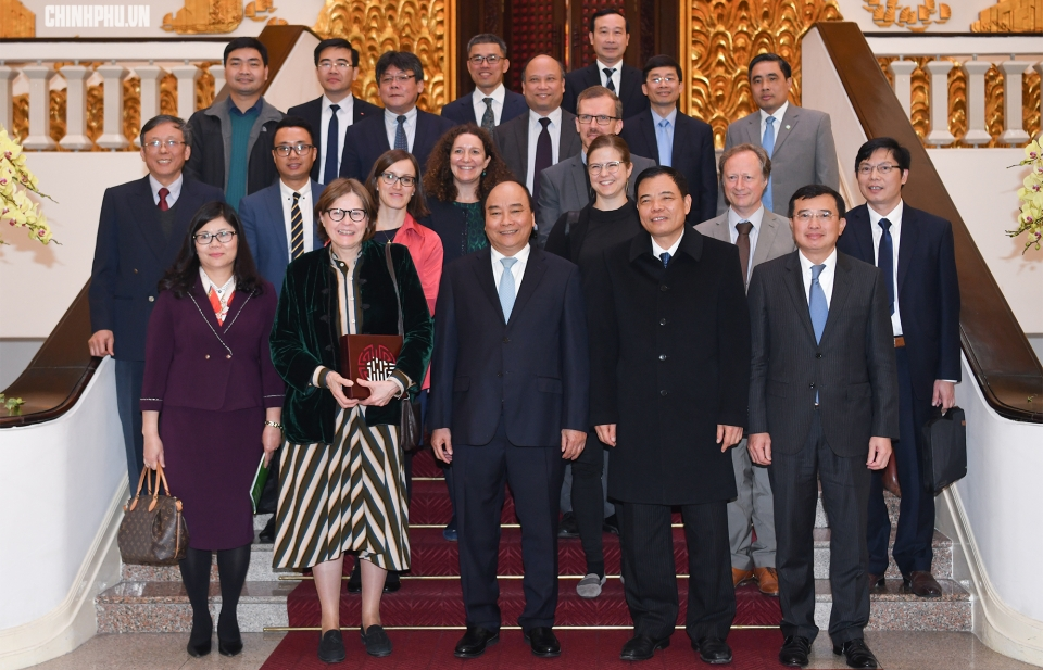 Thủ tướng Nguyễn Xuân Phúc tiếp Phó Chủ tịch Nghị viện châu Âu