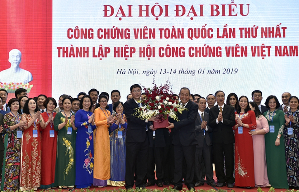 Phó Thủ tướng Thường trực dự Đại hội thành lập Hiệp hội Công chứng viên Việt Nam