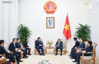 Thủ tướng Nguyễn Xuân Phúc tiếp lãnh đạo các Công ty Mitsui và Honda