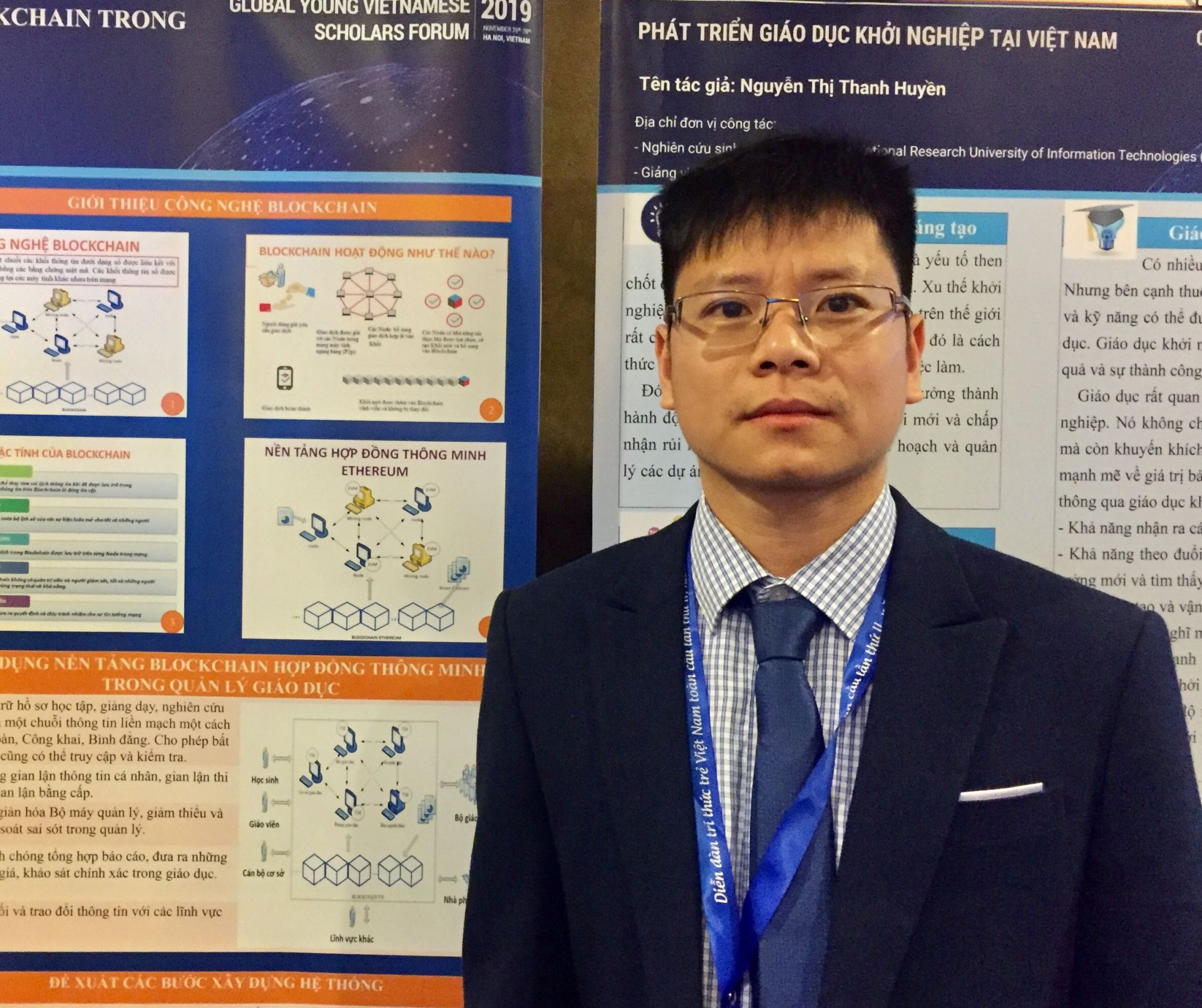 tien si tre vu ngoc huy voi y tuong ung dung blockchain