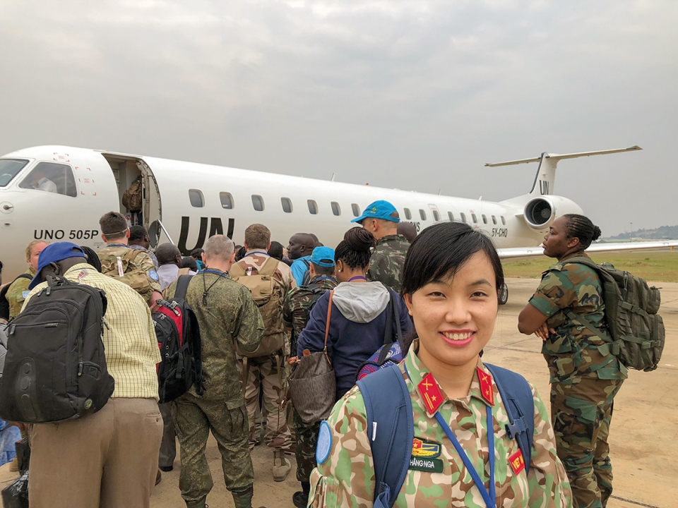 Những người lính cụ Hồ đội mũ nồi xanh nhung nguoi linh cu ho doi mu noi xanh