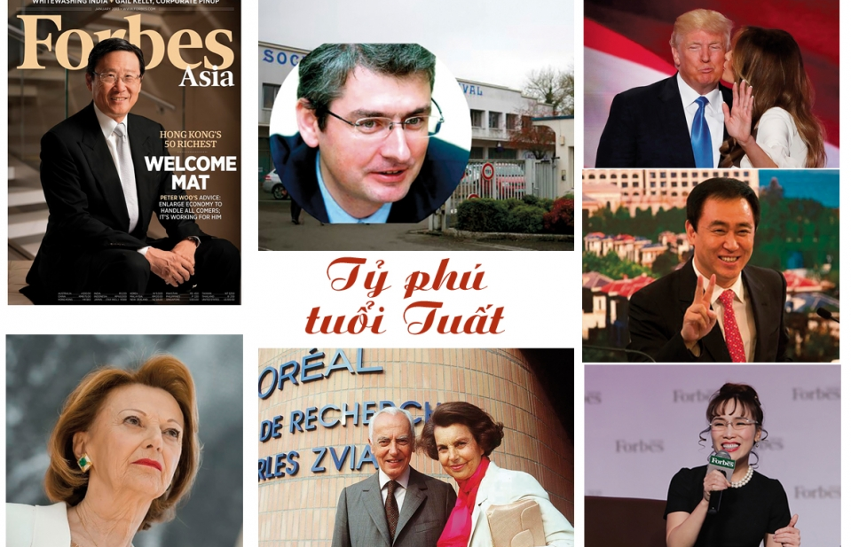 Tỷ phú tuổi Tuất nổi tiếng thế giới