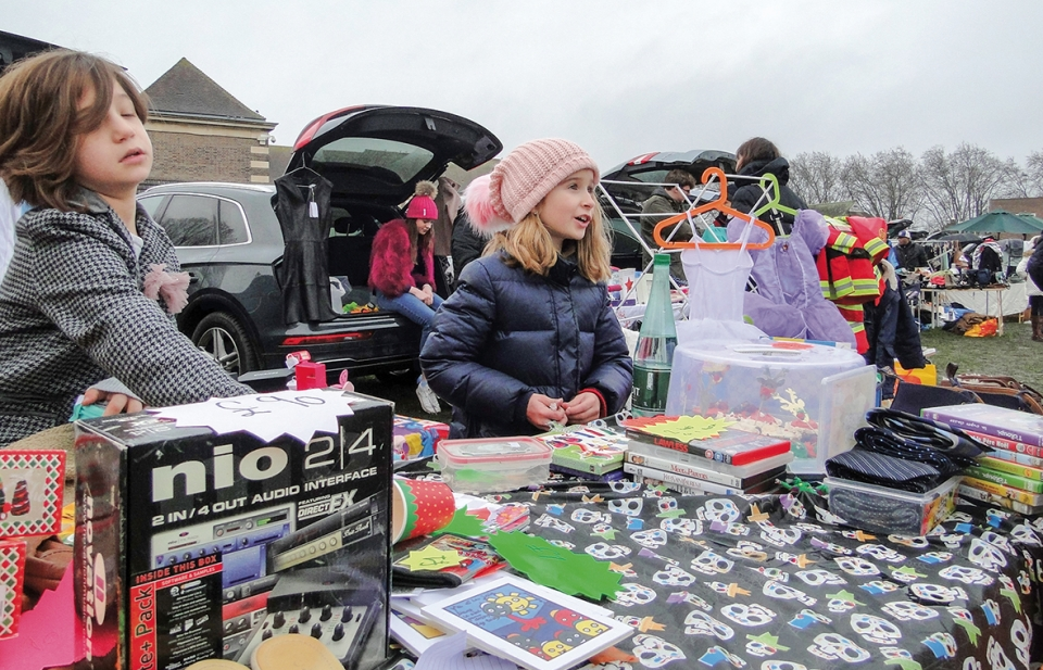 Dạo chợ ở Luân Đôn