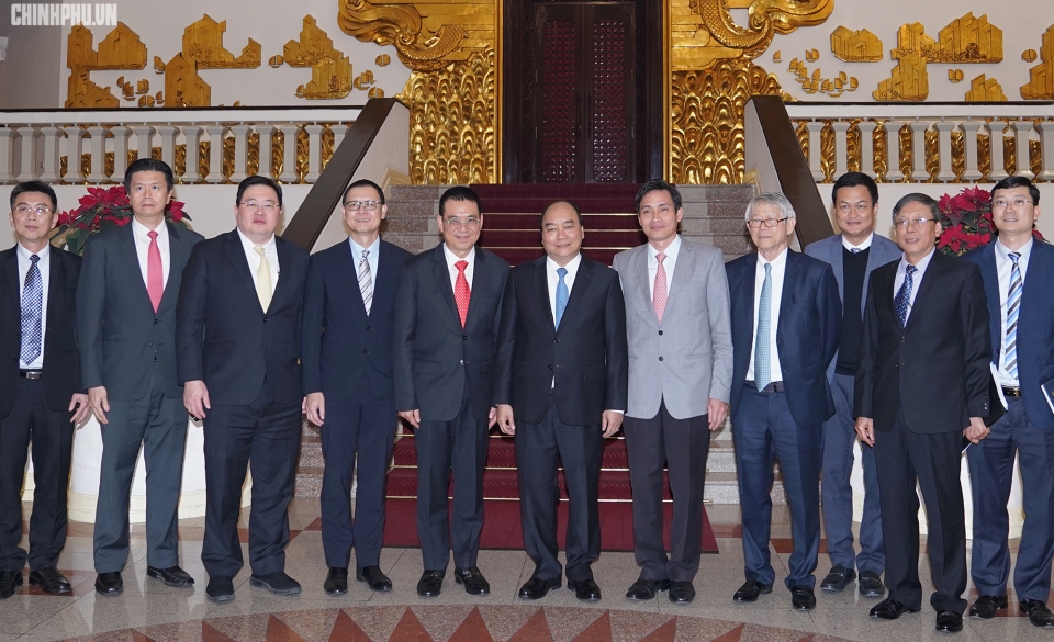 Thủ tướng Nguyễn Xuân Phúc tiếp Chủ tịch Tập đoàn SCG (Thái Lan) thu tuong nguyen xuan phuc tiep chu tich tap doan scg thai lan