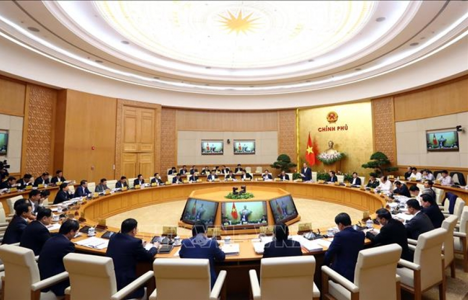 Thủ tướng Nguyễn Xuân Phúc chủ trì phiên họp Chính phủ thường kỳ tháng 2/2019
