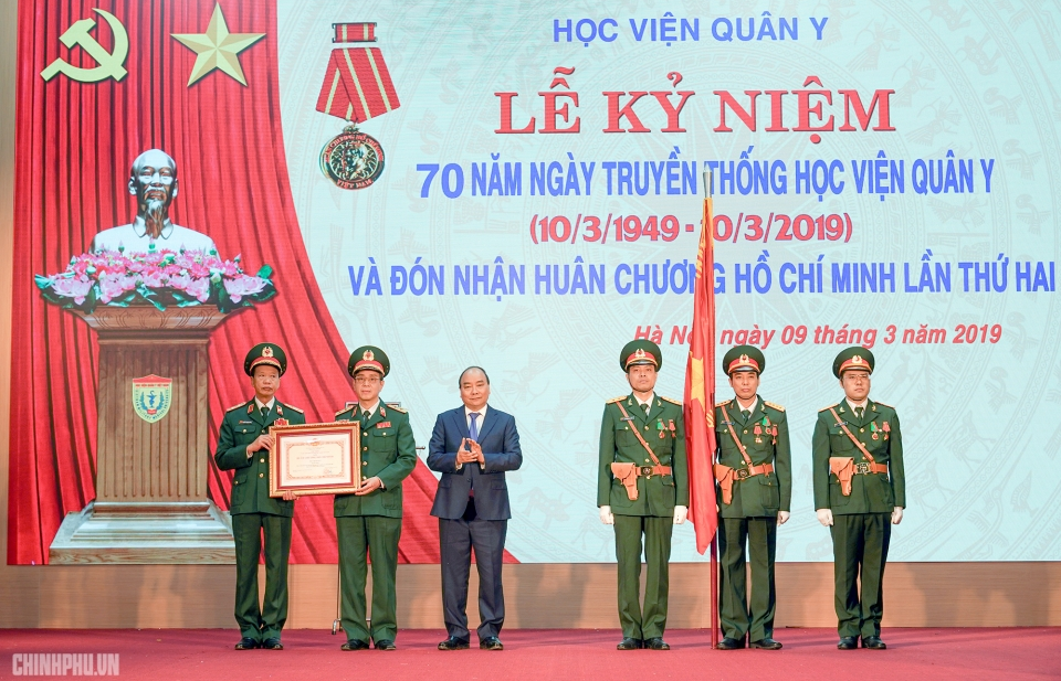 Thủ tướng: Học viện Quân Y cần sớm đạt tiêu chí trường trọng điểm quốc gia