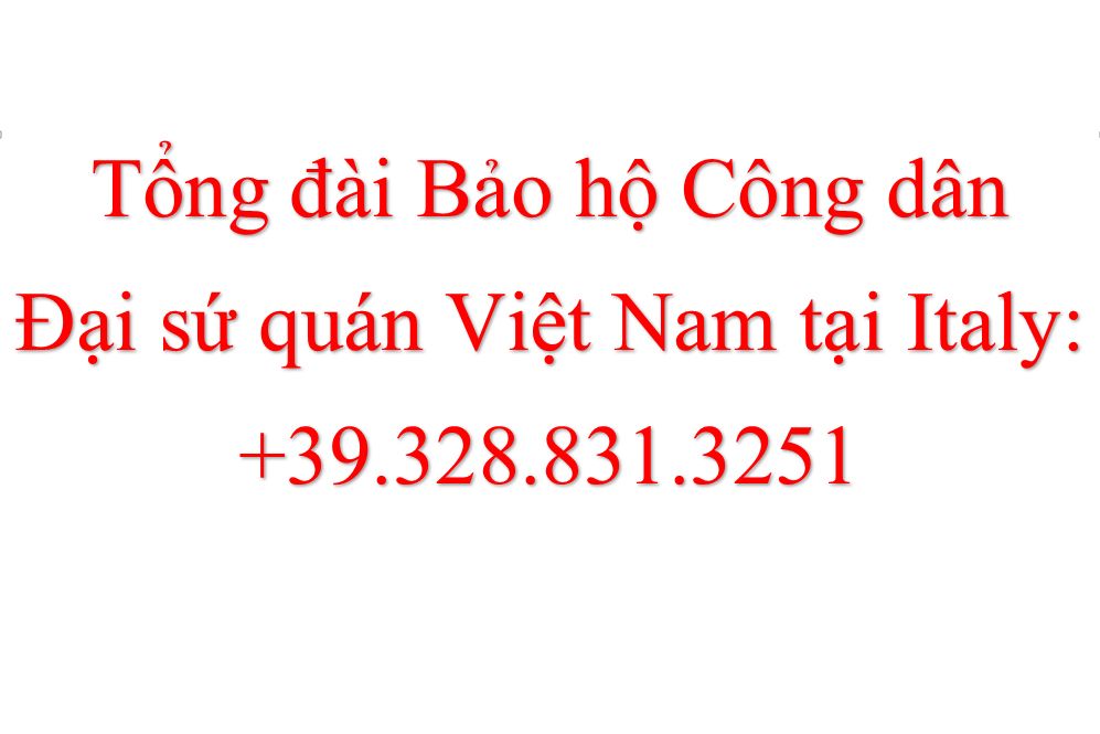 Đại sứ quán Việt Nam tại Italy thông tin về tình hình người Việt trong dịch Covid-19