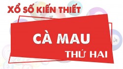 XSCM 23/5, kết quả xổ số Cà Mau hôm nay 23/5/2022. KQXSCM thứ 2