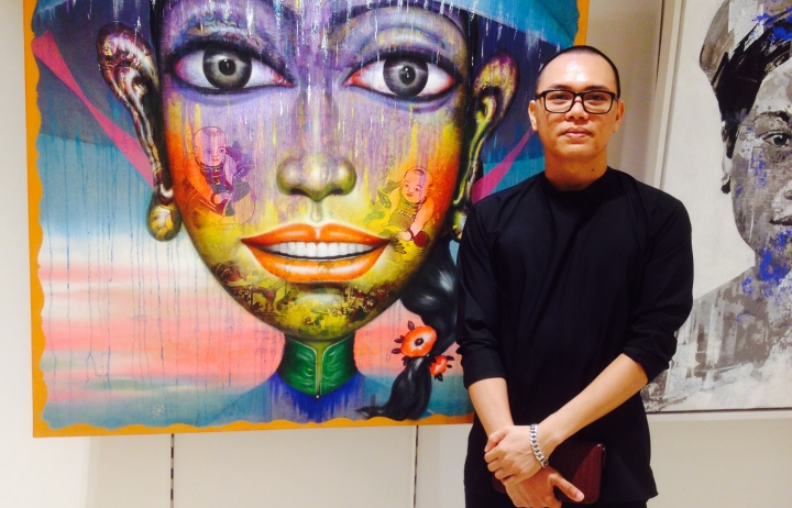 Chàng họa sĩ yêu chất liệu dân gian