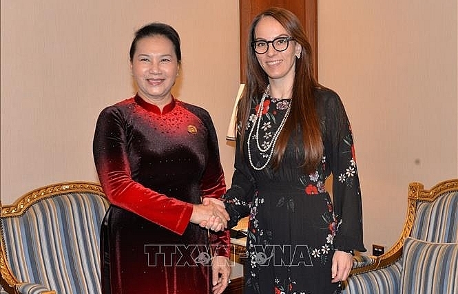 Chủ tịch Quốc hội tiếp Chủ tịch Liên minh Nghị viện thế giới