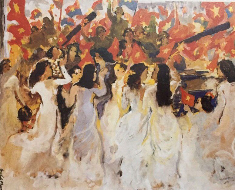 trien lam my thuat truc tuyen ve de tai khang chien chong my