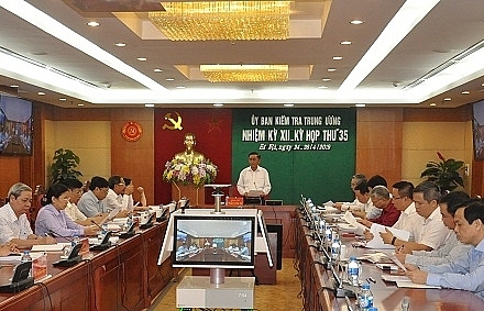 Toàn văn thông cáo Kỳ họp thứ 35 của Ủy ban Kiểm tra Trung ương