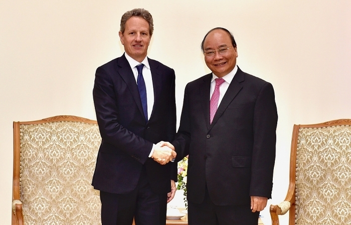 Thủ tướng Nguyễn Xuân Phúc tiếp Chủ tịch Quỹ Warburg Pincus