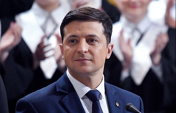 Tổng Bí thư, Chủ tịch nước gửi điện mừng Tổng thống Ukraine